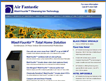 Tablet Screenshot of airfantastic.com